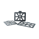 KILLER CUSTOM, 'WEB' LICENSE PLATE HOLDER FOR BLACK - 170mm x 210mm