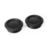 KILLER CUSTOM, SPORTSTER S SWINGARM AXLE COVER SET. BLACK