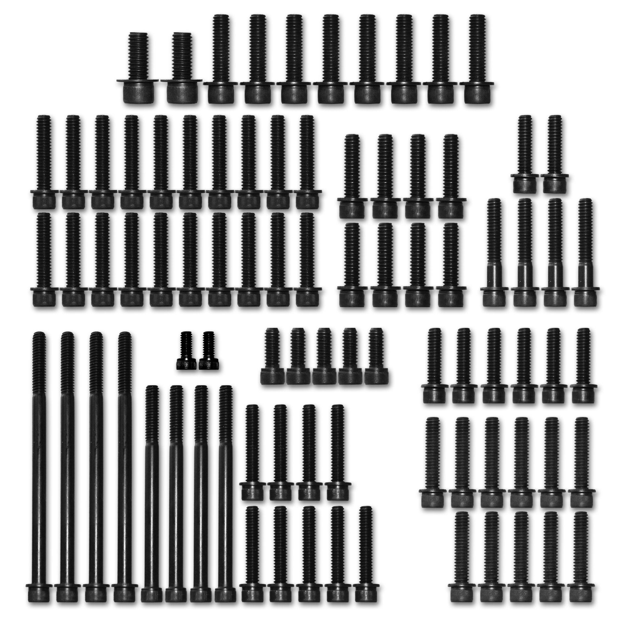 thumbnail image 2 of 11pc Harley Derby Cover Wrench & Screw Bolt Kit - Fits 1999-2019 - Black - USA 2 of 6