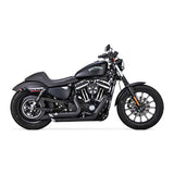Vance & Hines, 2-1/2" Shortshots PCX Staggered Exhaust -  BLACK - NEW MODEL