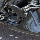 Sportster Foot Controls  - Main Frame Bolts -  Black