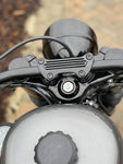 Handlebar Clamp Bolts - Black - Harley Davidson Sportster