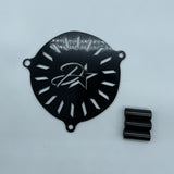 Belt Pulley Guard Kit - Slash Diamond -  Harley Davidson Sportster