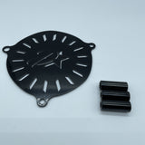 Belt Pulley Guard Kit - Slash Diamond -  Harley Davidson Sportster
