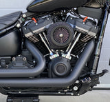 Harley-Davidson Milwaukee-Eight Black Stainless Steel Engine Bolt Kit - dstarcustoms