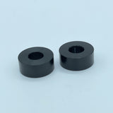 Black Seat Spacers for various saddles including - Biltwell