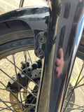 Front Fender Nut & Bolts - Black - Harley Davidson - Softail