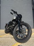 Fork Triple Tree Bolts - Black - Harley Davidson Sportster - Iron