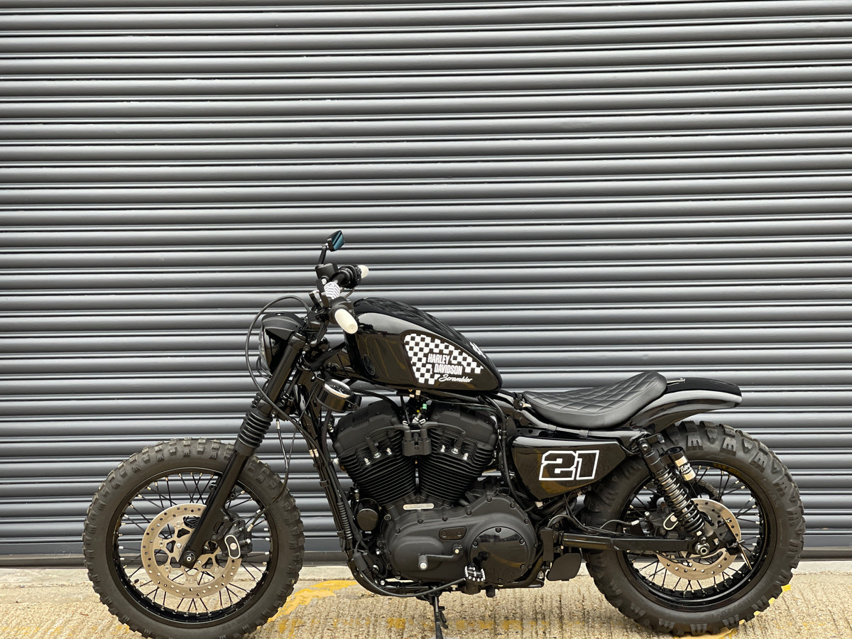 Harley Davidson Iron 1200 Scrambler Dstar Customs Build Contact