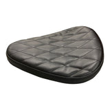 Dstar Solo Sprung Seat - Black Sticthed