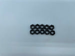 5/16 Nut UNC Black Pack of 10 - Harley Davidson Sportster Softail 48 Forty Eight Iron