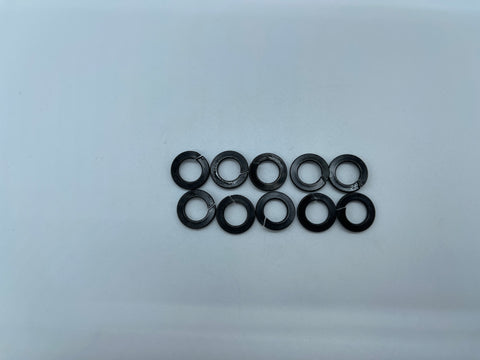 5/16 M8 Spring Washer Black Pack of 10 - Harley Davidson Sportster Softail 48 Forty Eight Iron