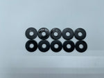 5/16 M8 Penny Washer Black Pack of 10 - Harley Davidson Sportster Softail 48 Forty Eight Iron Mudguard