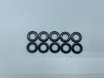 M12 - 7/16  Washer Black Pack of 10 - Harley Davidson Sportster Softail 48 Forty Eight Iron