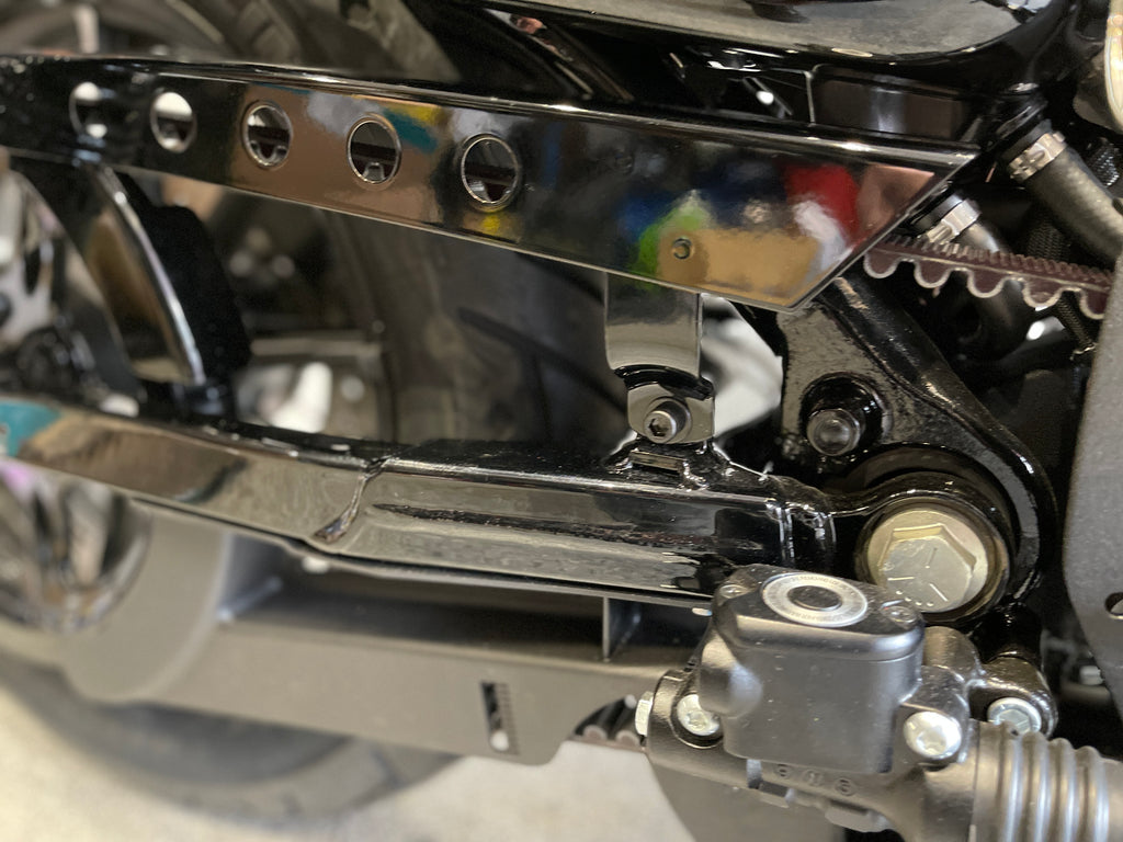 Belt Guard Bolt & Nut- Black - Harley Davidson Sportster dstarcustoms Belt Guard Bolt & Nut- Black - Harley Davidson Sportster dstarcustoms